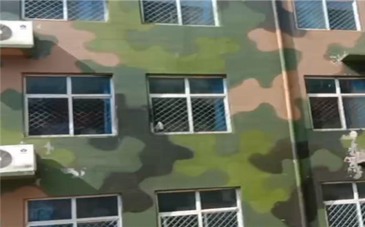 驻马店墙面军用迷彩施工方案